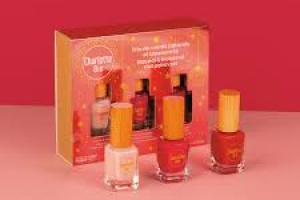 Charlotte bio coffret 3 vernis à ongles